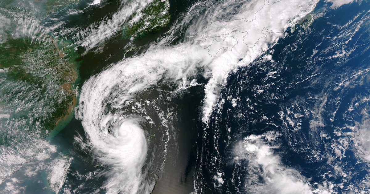 NASA/NOAA Suomi NPP satellite view of a storm system, illustrating a severe-weather setup; used to accompany an analysis of the October 27, 2026 tornado forecast